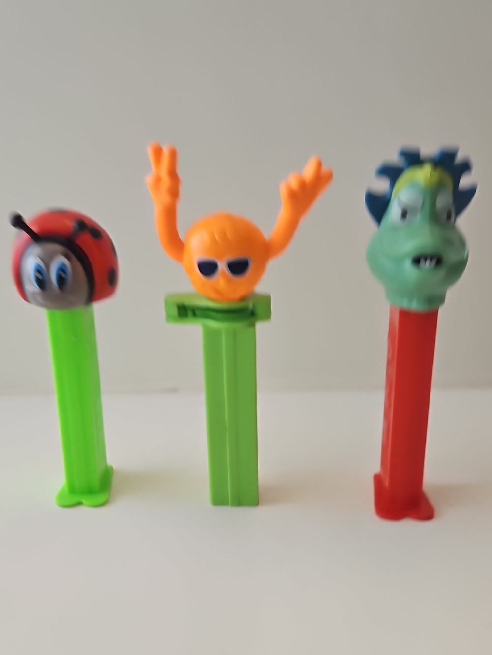 Assorted Kids Character Candy Dispenser - Green and Red